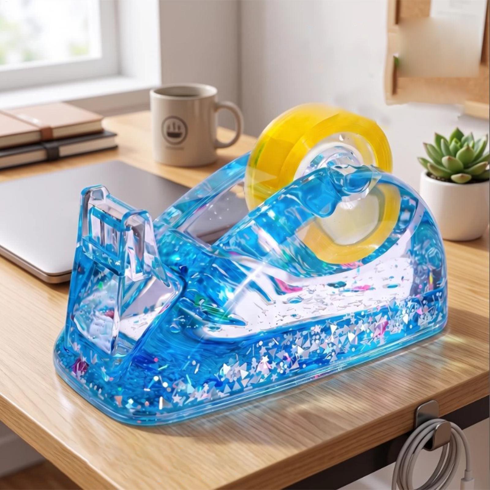 Stationery Warehouse - Dispenser Pita Akrilik Glitter Modern Alat