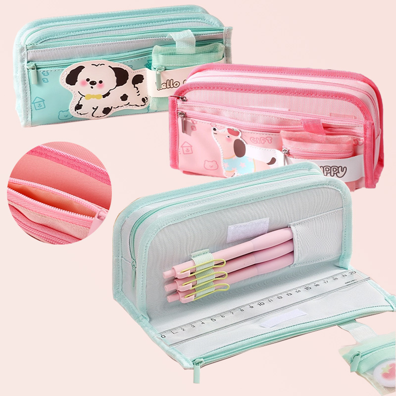 Stationery And Office Supply Stores - Tas Pensil Tahan Aus Mudah Dibawa