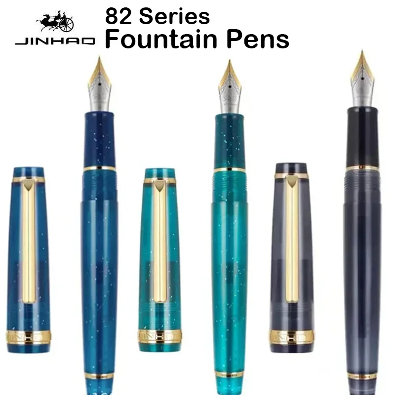 Office Stationery Supply Business - Jinhao 82 pena transparan mewah Putar