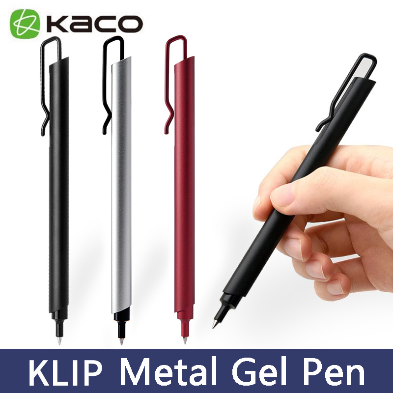 Office Stationery Supply Business - Kaco pena Gel logam 0.5MM tinta