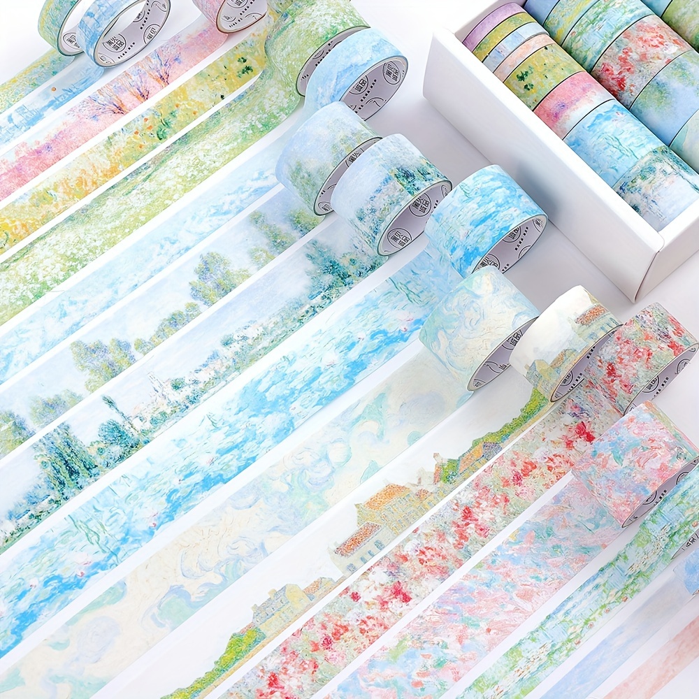 Stationery Supply - 20 Gulungan Set Selotip Washi Vintage