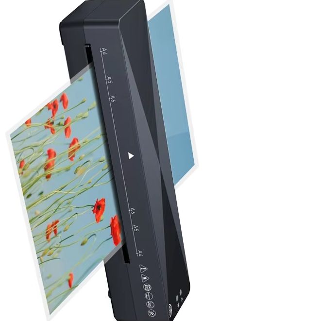 Document Laminator Pouch - Mesin Penyegel Plastik Mini FNL001 A4,