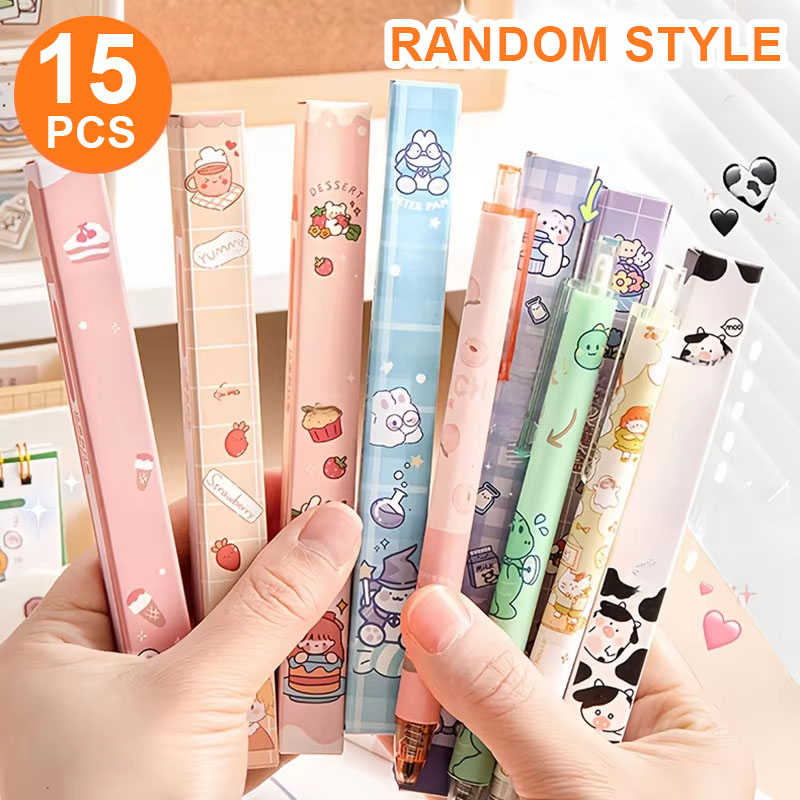 15 Pulpen Gel dalam Kotak Keju - Office Stationery Supply Business ulasan dan harga