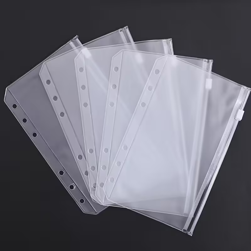 Kantong Binder A5/A6/A7, Folde - Portfolio Folder Zip ulasan dan harga