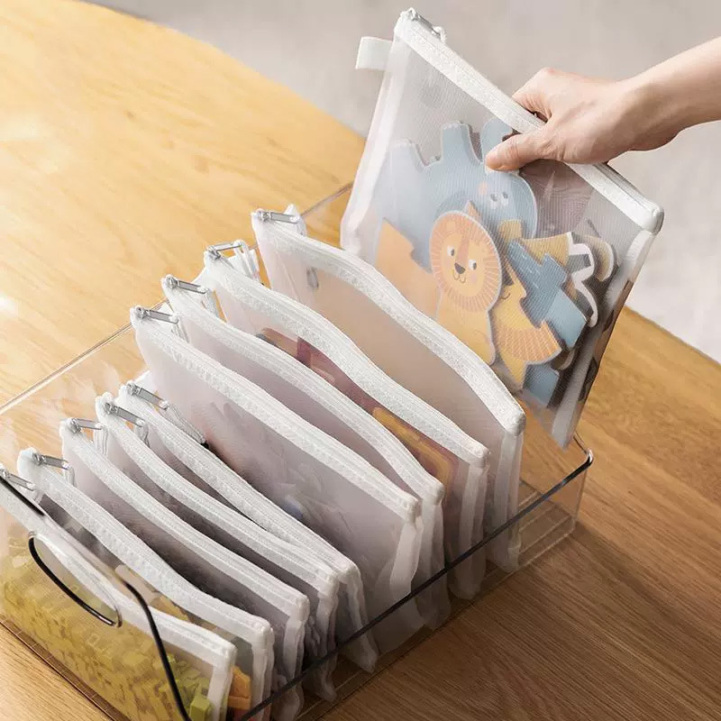 Tas File ritsleting jala, taha - Portfolio Folder Zip ulasan dan harga