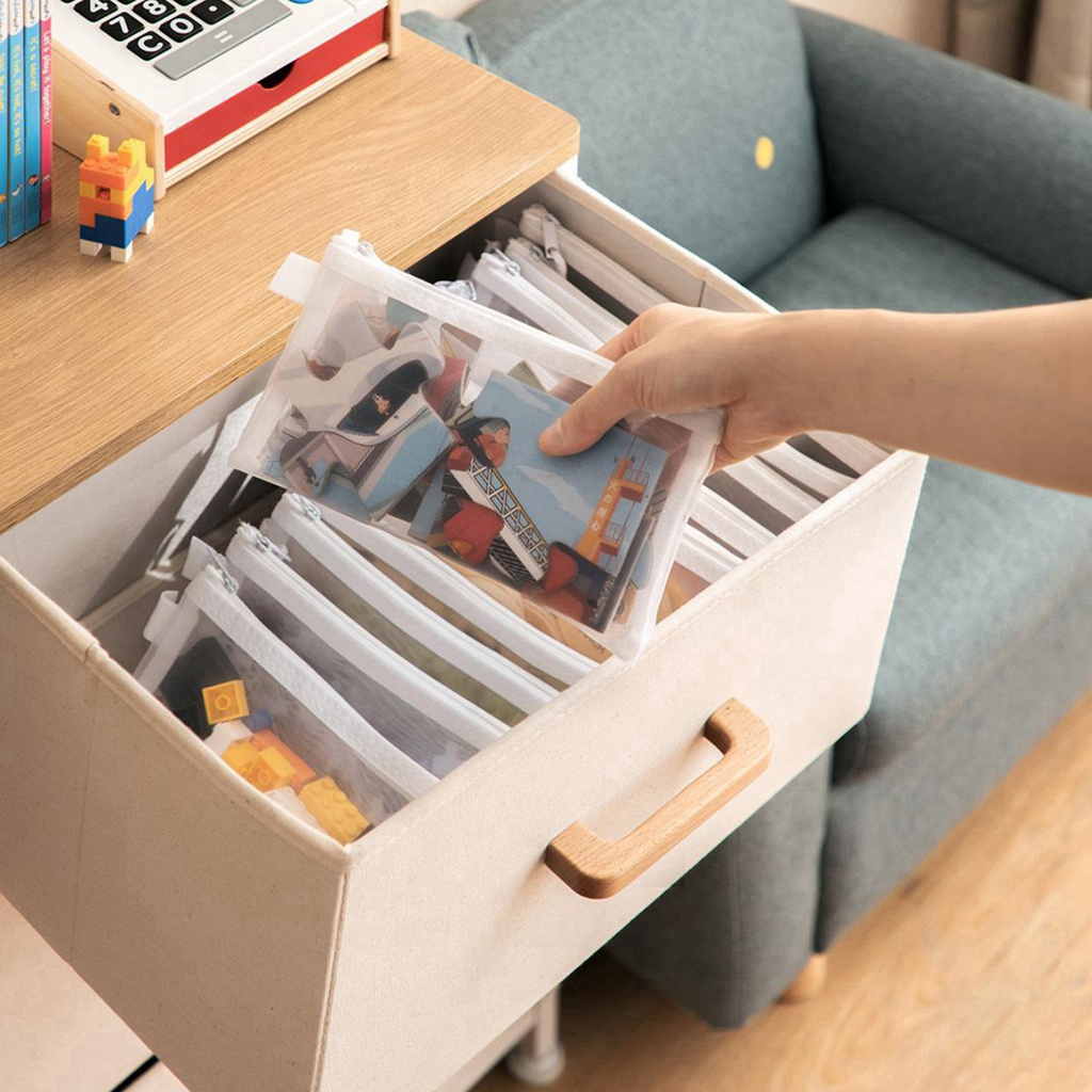 Tas File ritsleting jala, taha - Portfolio Folder Zip ulasan dan harga