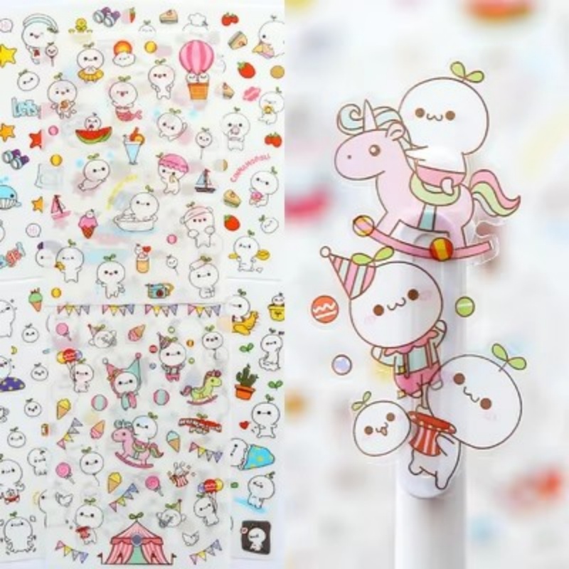 6 lembar/pak kartun kucing dan - Total Stationery & Office Supply ulasan dan harga