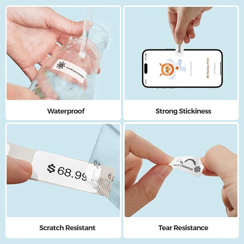 P15 Stiker Printer Label 12*40 - Label Printer Tape ulasan dan harga