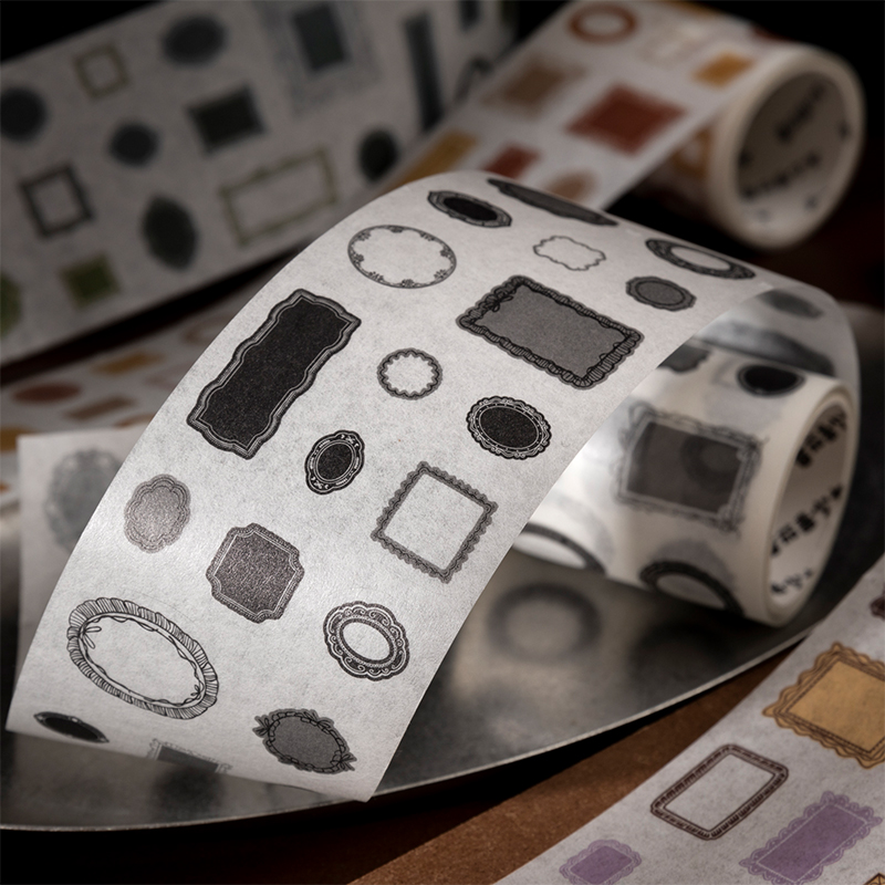 Stiker Pita Bingkai Vintage Jo - Label Printer Tape ulasan dan harga