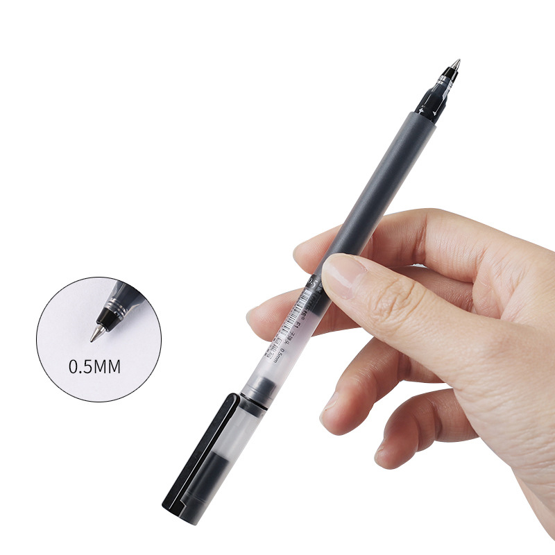 12/6 Pc/Lot Pena Gel 0.5MM Tin - Office Stationery Supply Business ulasan dan harga