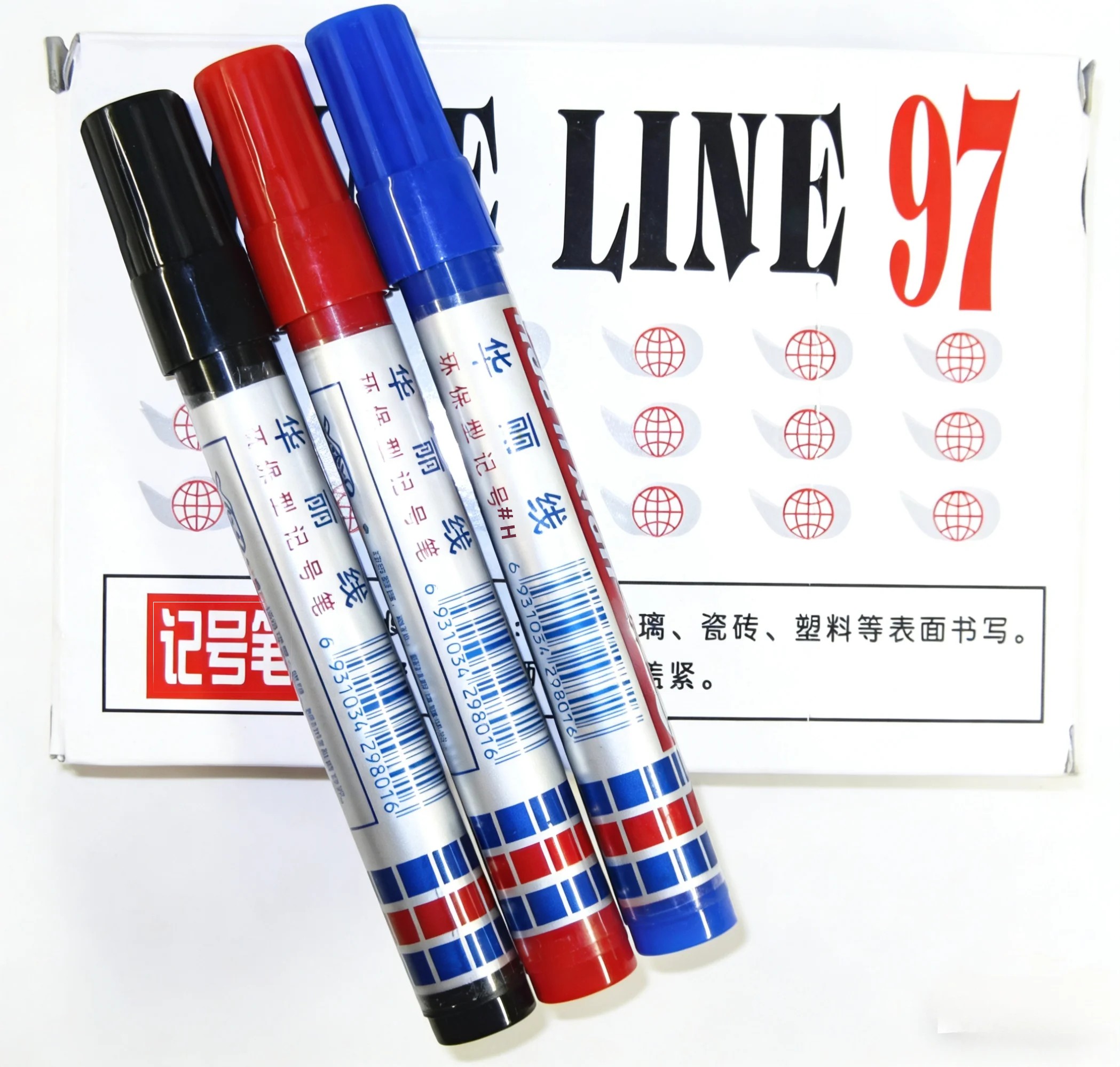 Spidol Berbasis Minyak Hualixi - Stationery Warehouse ulasan dan harga