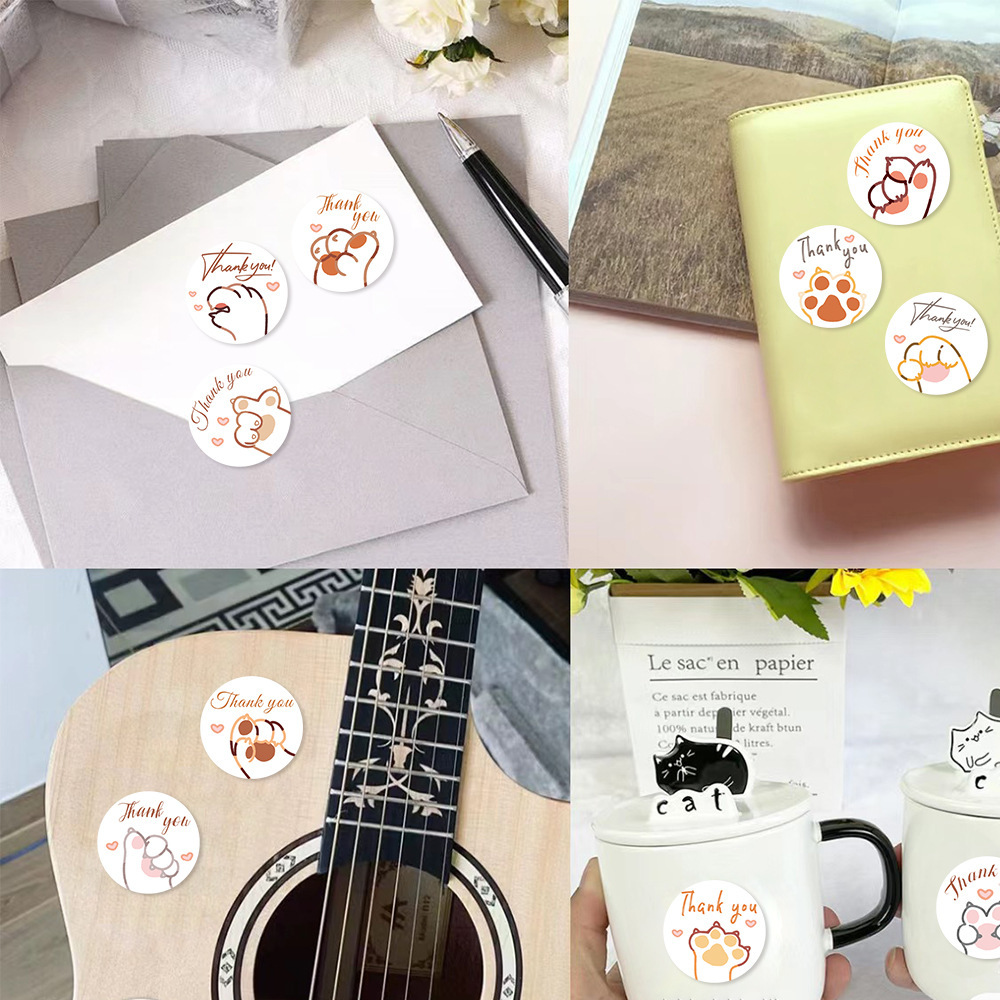 JCAC 500pcs/roll Stiker Terima - Sticker Label Roll ulasan dan harga